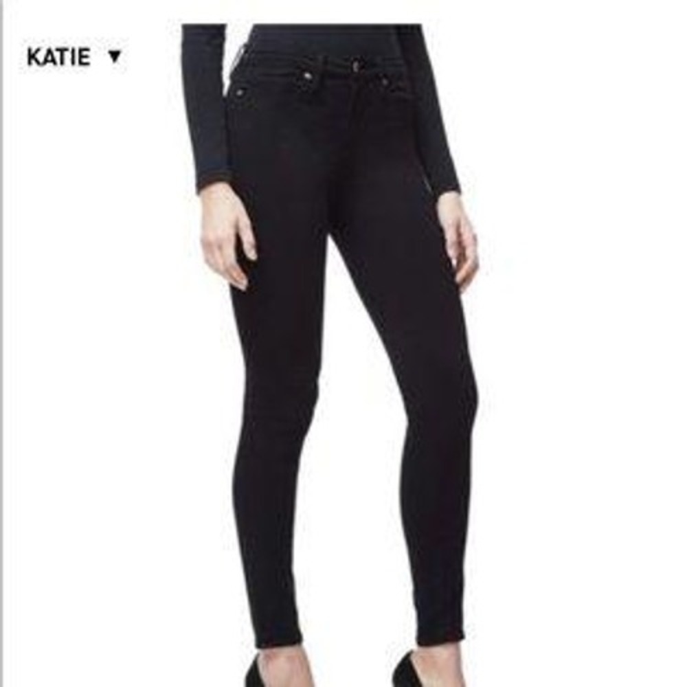 NWOT $148 Good American Good Legs Black High‎ Rise Skinny Jeans Women's 30x27